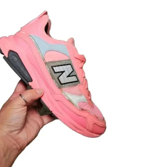 New Balance Womens Pink X Racer Trendy Colorful Running Shoe 8 - Picture 7 of 15